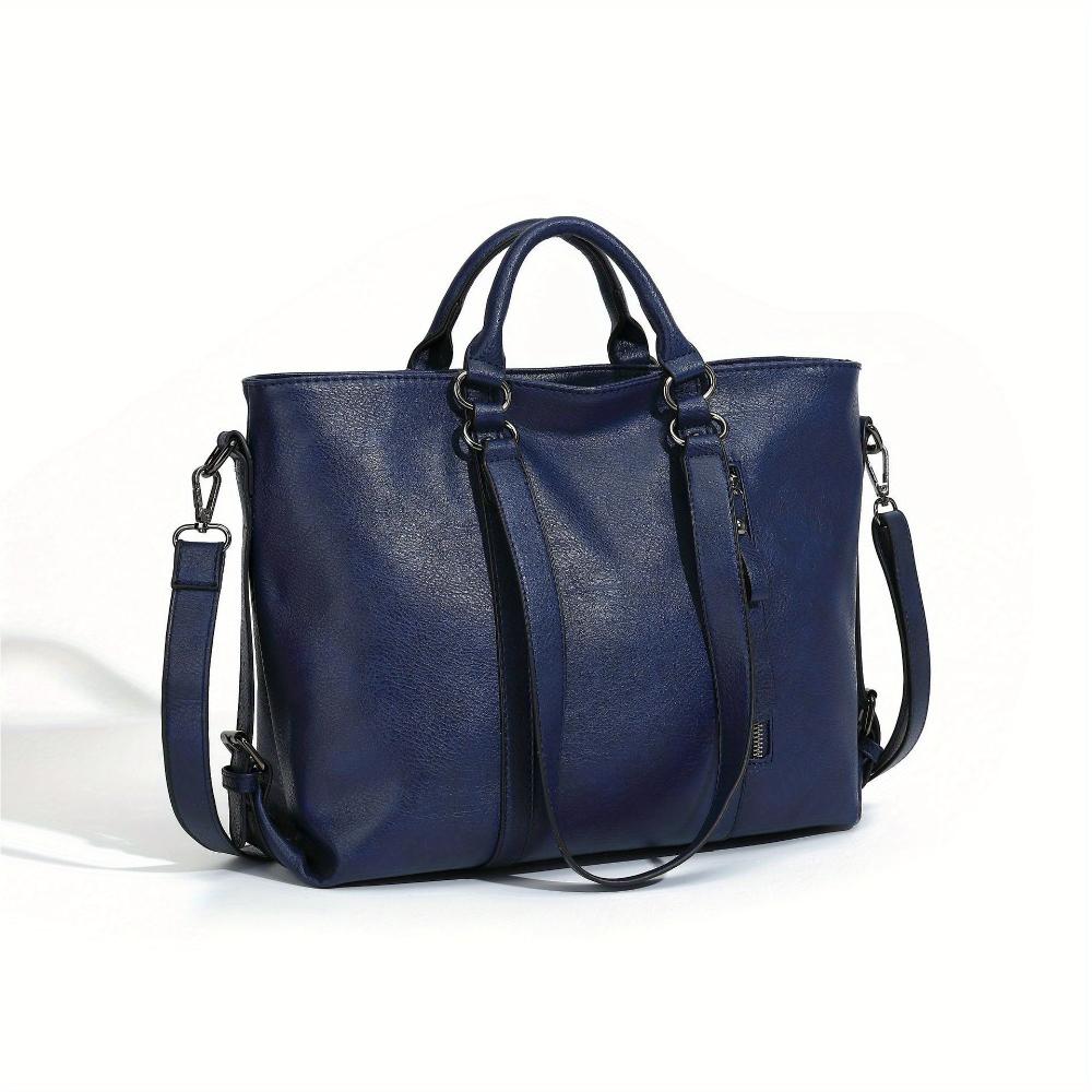 Avery’s Classic Elegance | Timeless Leather Tote