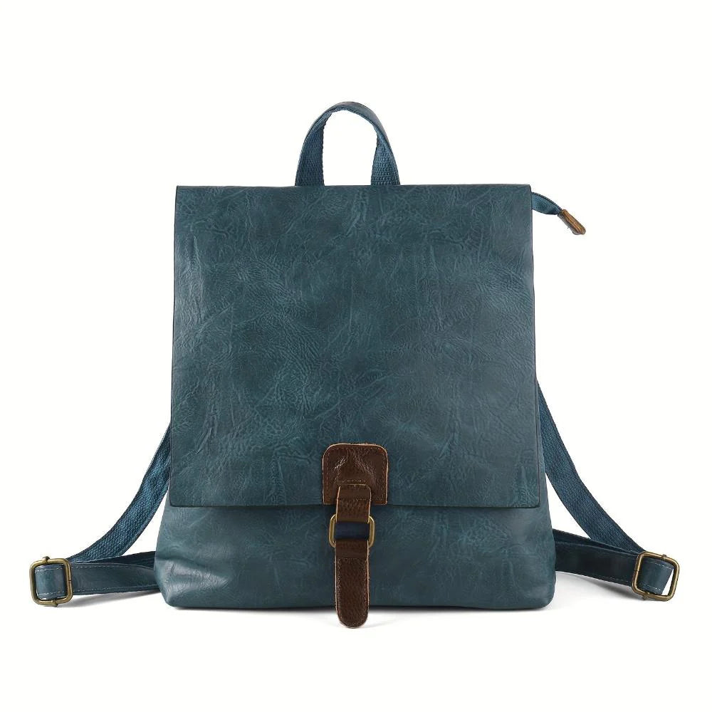 Aria Vintage Leather Backpack | Timeless Retro Charm