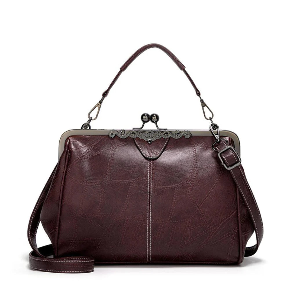 Sophia's Chic Vintage Kiss-Lock | Handbag
