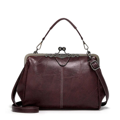 Sophia's Chic Vintage Kiss-Lock | Handbag