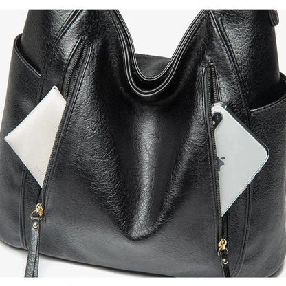 Blanche Luxe | Leather Shoulder Bag