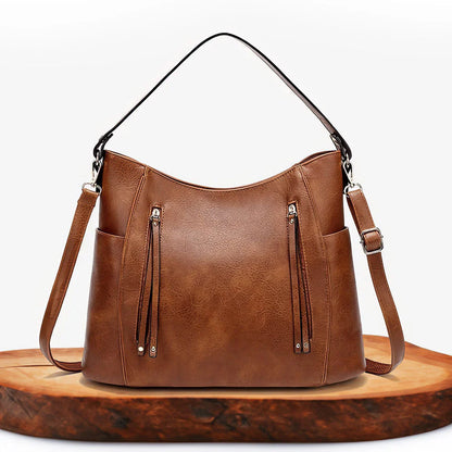 Blanche Luxe | Leather Shoulder Bag