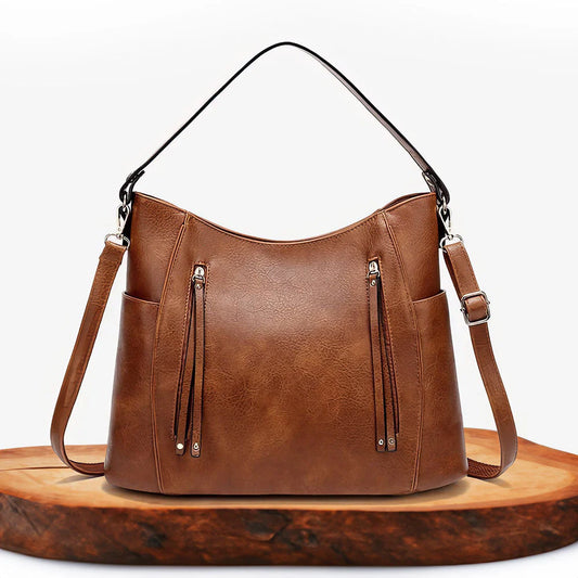 Blanche Luxe | Leather Shoulder Bag