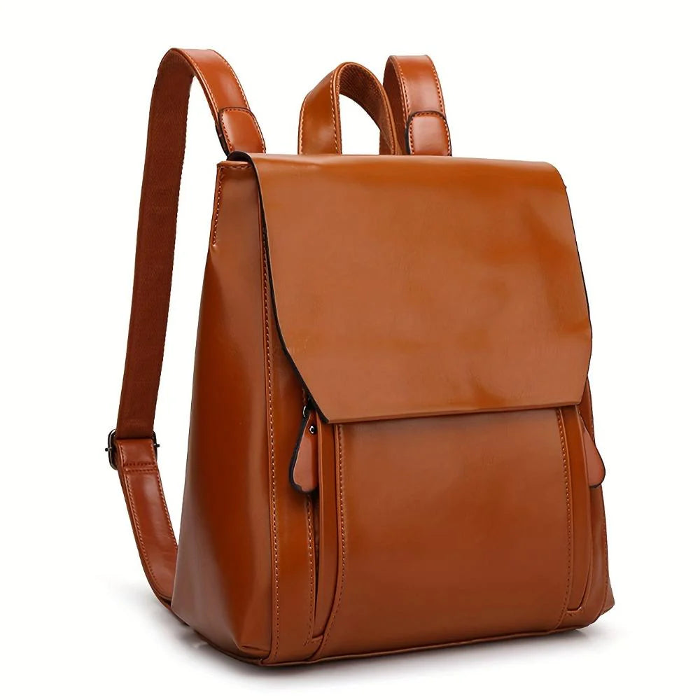 Vintage Luxe Leather Backpack | Timeless Style
