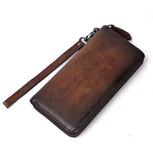 Holden Executive Zip Clutch | Leather Wallet