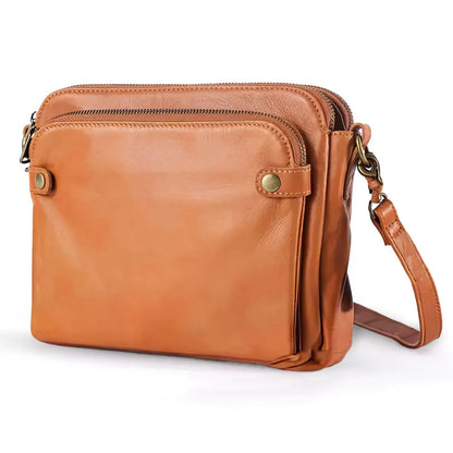 Tessa’s Golden Era | Elegant Leather Companion Bag