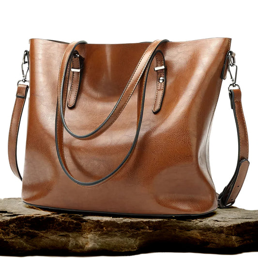 Lena’s Timeless Essence | Elegant Shoulder Tote