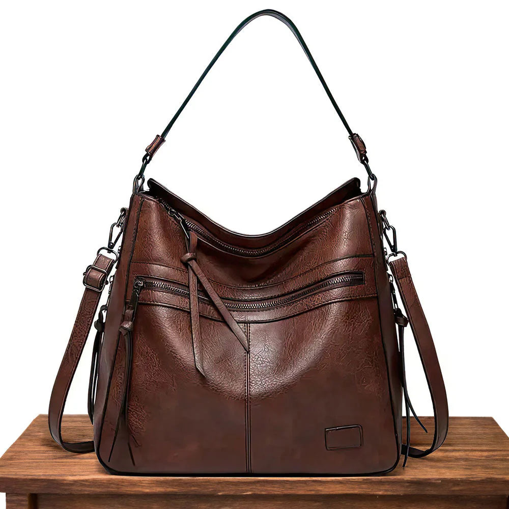 Elara’s Luxe Aura | Premium Leather Shoulder Bag