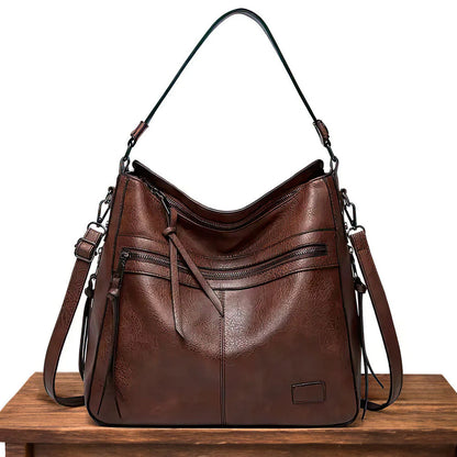 Elara’s Luxe Aura | Premium Leather Shoulder Bag