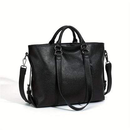 Avery’s Classic Elegance | Timeless Leather Tote