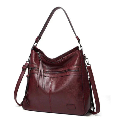 Elara’s Luxe Aura | Premium Leather Shoulder Bag
