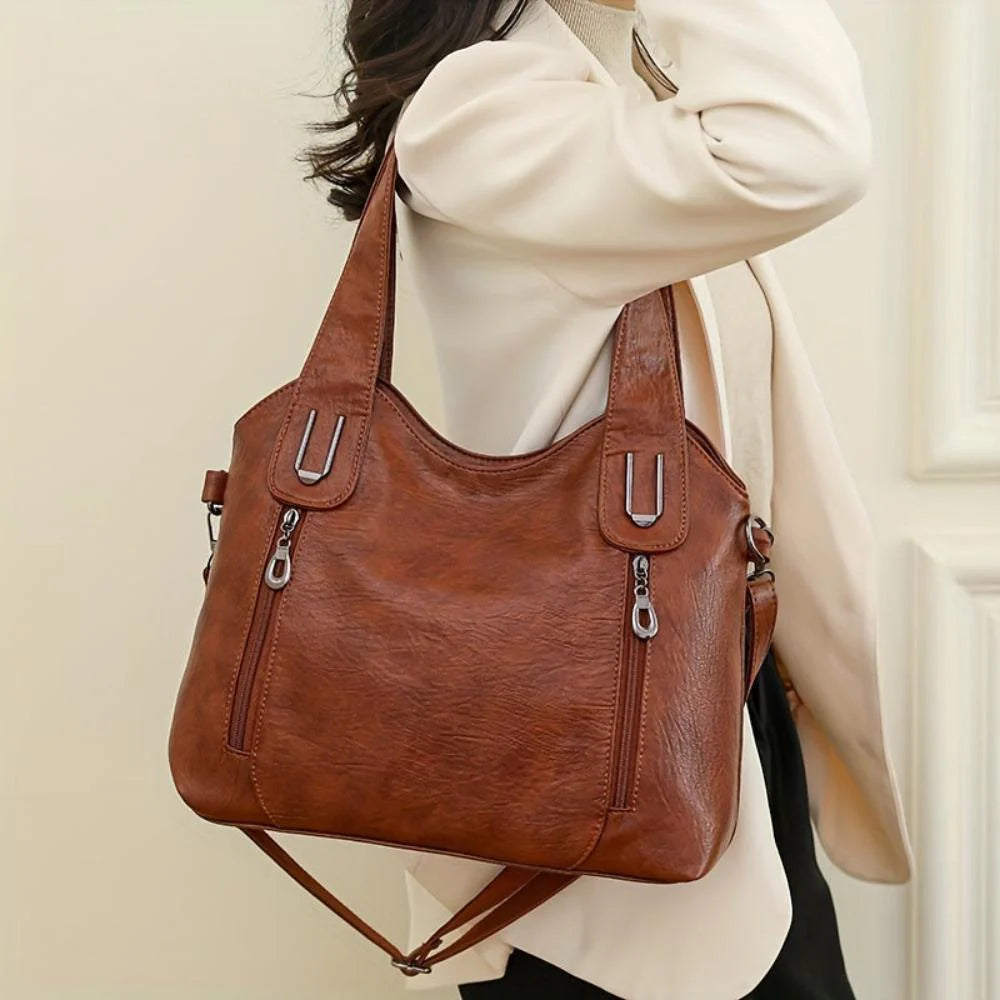 Chloe Vintage Leather | Shoulder Tote Bag