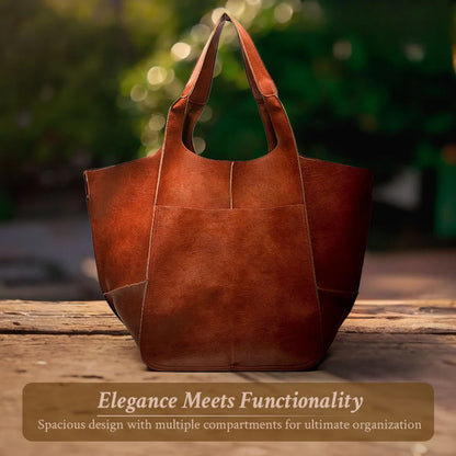 The Auburn Muse | Classic Vintage Carryall Tote