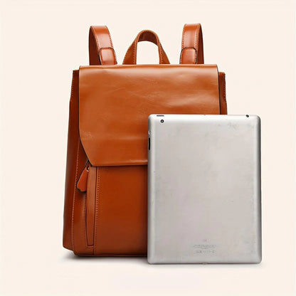 Vintage Luxe Leather Backpack | Timeless Style