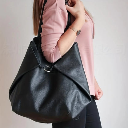 Olivia Luxe Leather | Tote & Pouch Set