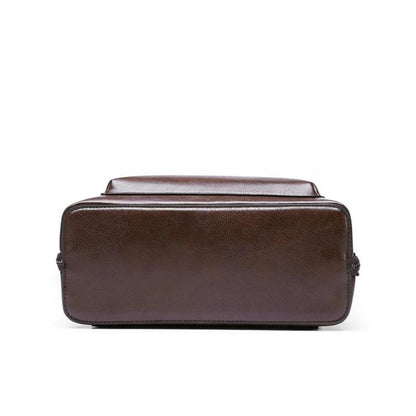 Classic Luxe Backpack | Double-Zip Leather Design