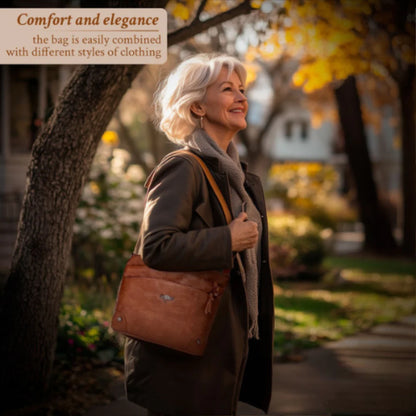 Sienna's Urban Classic | Soft Leather Shoulder Bag