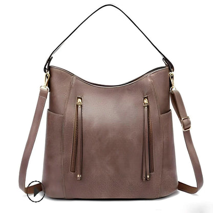 Emma's Classic Tan | Leather Shoulder Bag