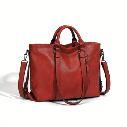 Avery’s Classic Elegance | Timeless Leather Tote
