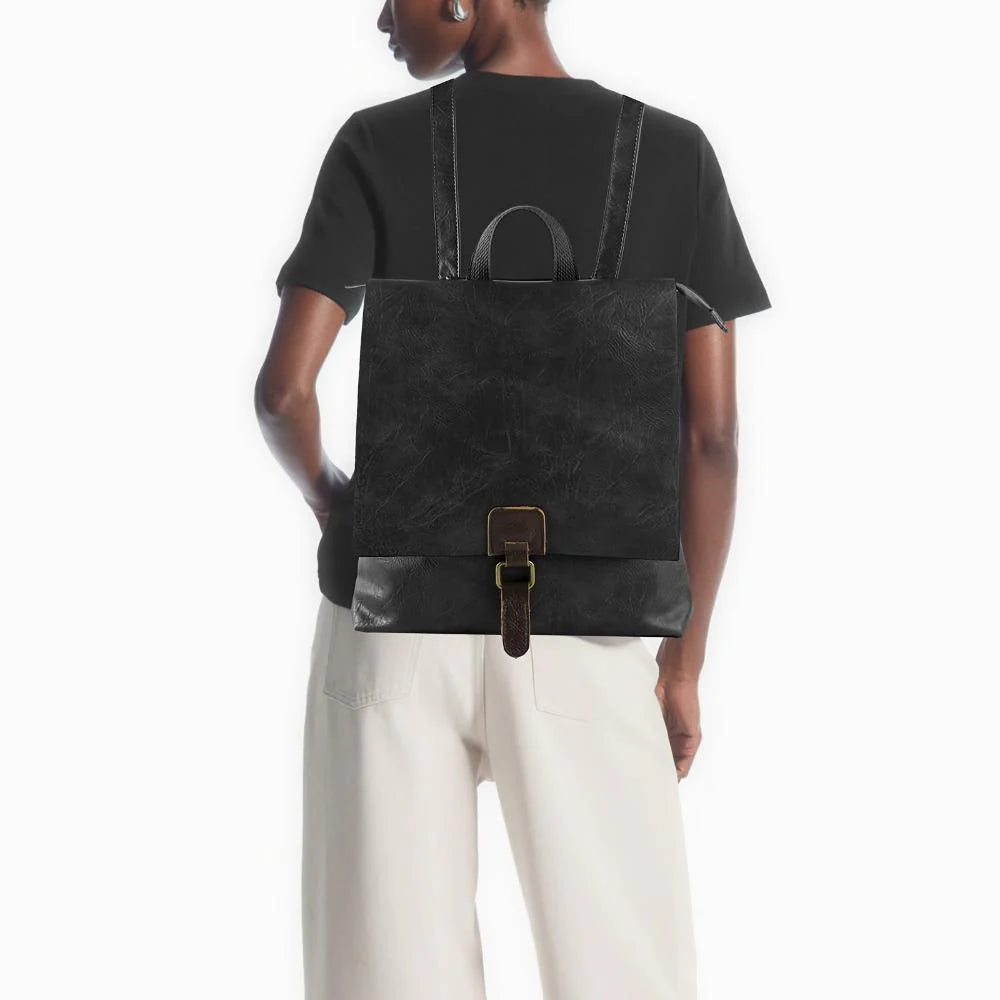 Aria Vintage Leather Backpack | Timeless Retro Charm