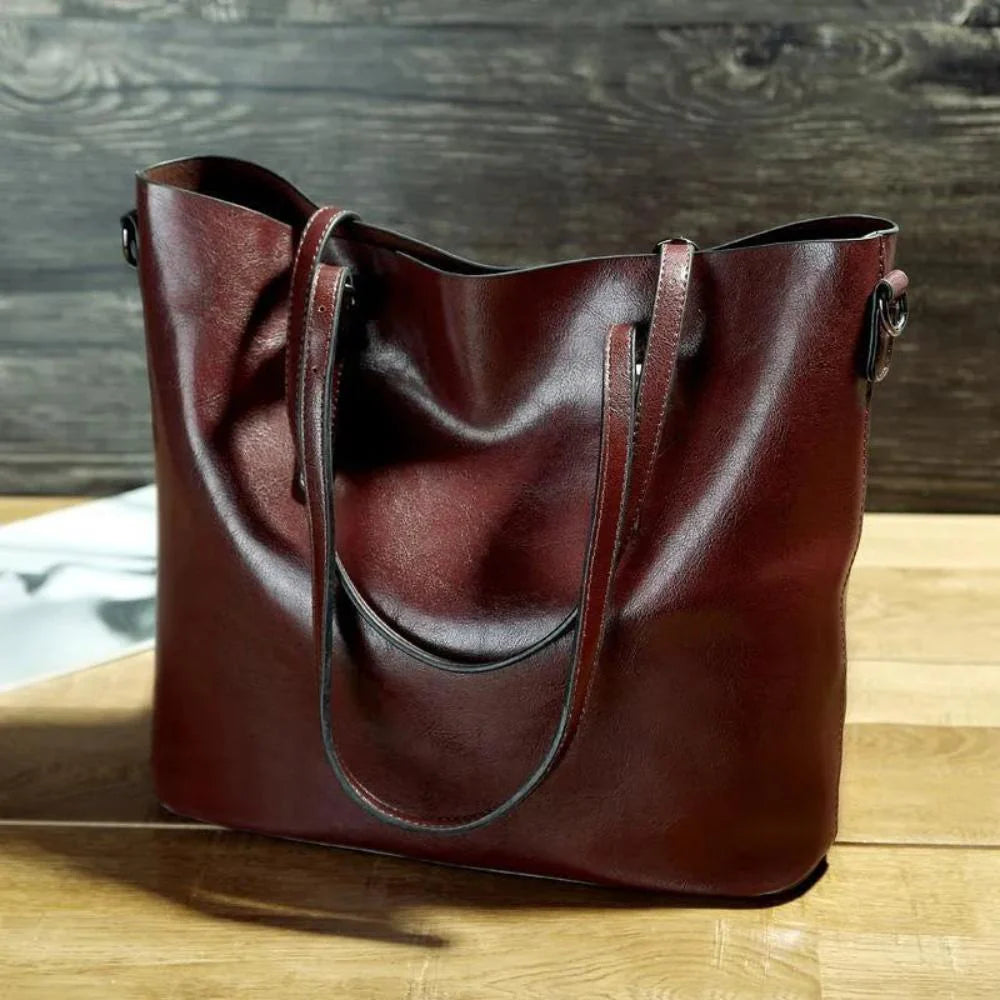 Lena’s Timeless Essence | Elegant Shoulder Tote