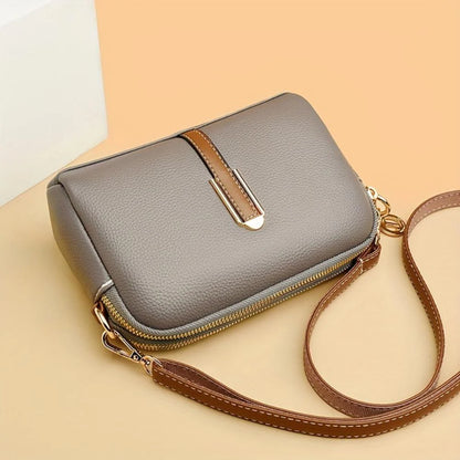 Naomi’s Midnight Muse | Litchi Embossed Crossbody Bag