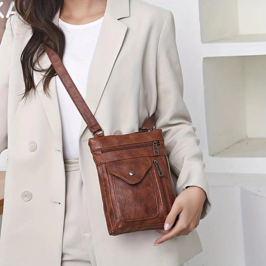 Nora’s Vintage Charm | Classic Crossbody Bag