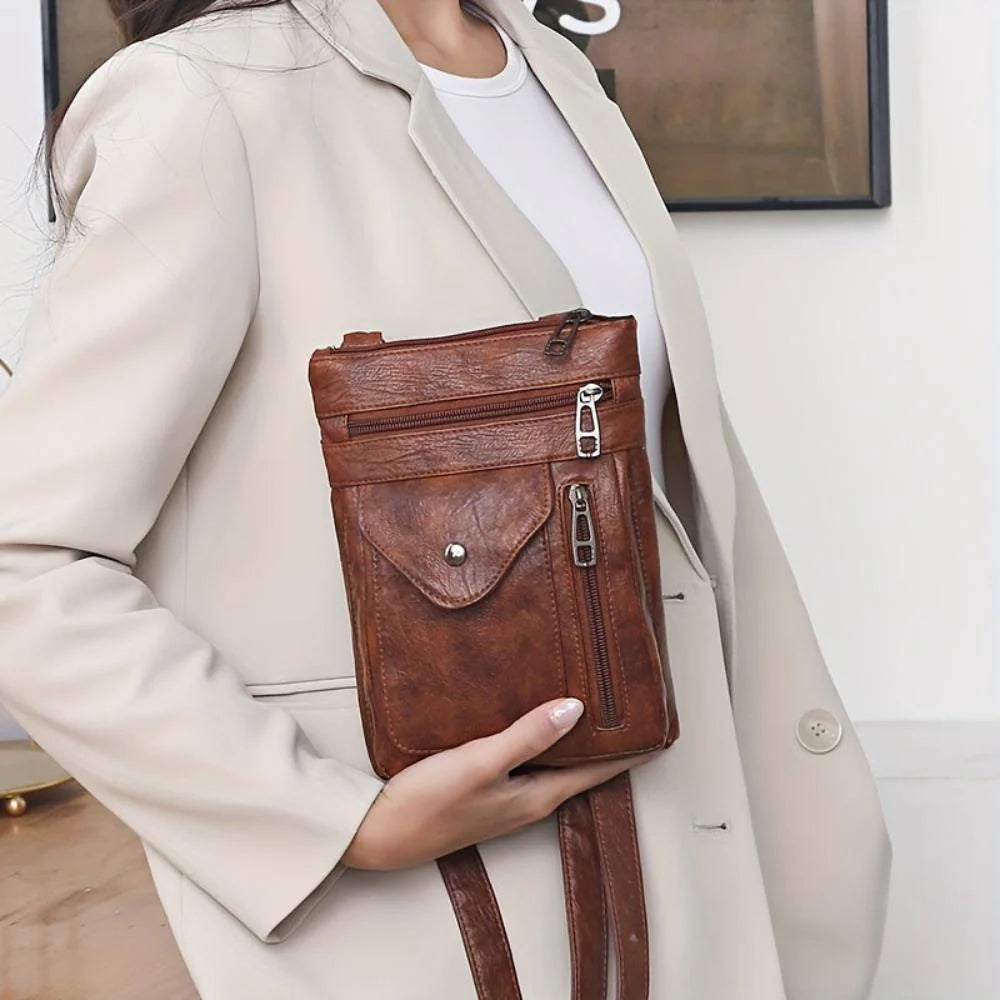 Nora’s Vintage Charm | Classic Crossbody Bag